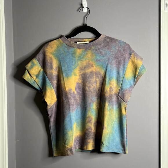 Jolie Tie Dye Crop Top Size Small - Picture 1 of 6